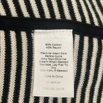 Talbots Women Cardigan Jacket Open Front Stretch S Blue White Stripe Preppy Photo 10