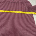 Quince Plum Knit sustainable, organic cotton Sweater Sz M Purple Size M Photo 6