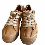 ZARA NWT Chunky Platform Lace Up Sneakers Tan / Brown EU 39 US 6 Lug Sole Photo 5