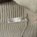 ZARA Neutral Thick Heavy Knit Cardigan Taupe Tan Photo 5