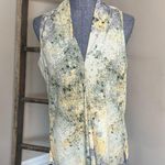 Nine West Jeans Snake Print Slit Blouse High Low Tunic Photo 1