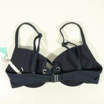 Seafolly NWT  Inka Rib Sweetheart Bustier in Indigo Photo 6