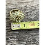 Lucky Brand Vintage  Multi Color Flower Blue Cream Ring Women’s Size 7" Photo 3