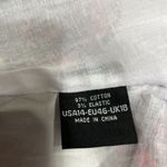 Hearts and Roses Swing Pin Up Tulle Trim Dress Graffiti Rose White, US 14 White Photo 6