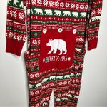Hatley‎ Little blue house one piece pajamas red white and green size XL Photo 5