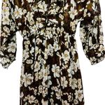 ZARA  Women’s Ruffled Floral Print Mini Dress Romper Photo 4