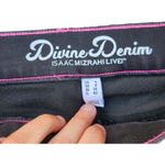 Isaac Mizrahi  Live! Divine Denim Regular Pull-on Ankle Jeans Black Size 4 NWT Photo 11