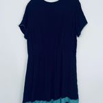 Stitch Fix Brixon Ivy Navy Blue Teal Short Sleeve Dress Photo 12