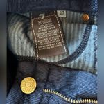7 For All Mankind  Navy Corduroy Pants Photo 4