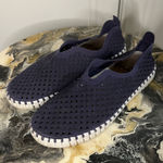 Ilse Jacobsen Tulip 139 Slip On Flat Navy 39 Blue Size 8.5 Photo 0