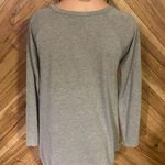 New Direction New Directions Women’s Medium Gray Decorated Long Sleeve Blouse Photo 4