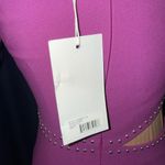 Likely  NWT Studed One Shoulder Portia Dress Purple Size 2 Photo 2