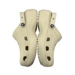 Crocs  Classic Platform Clogs Iconic Comfort Womens Size 9 Bone Tan 206750 EUC Photo 1