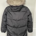 DKNY  Women's Faux Fur Neck Quilted Coat Black Size XS Bust 40in Very New Photo 2