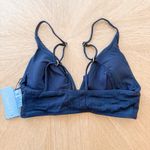 L Space Bikini Top Womens XL Blue Siren Wired‎ Ribbed Swimwear Beach Coastal NWT Photo 5