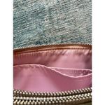 Coach Khaki / Saddle F53563 Signature Double Zip Wristlet Photo 3