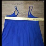 Judith March  Royal Blue Dress with Multicolor Tassels * Made in USA*  Slip 90s​​ Photo 3