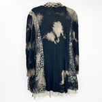 Kamana Womens Lagenlook Boho Whimsigoth Dark Long Sleeve Blouse Cardigan Size L Black Size L Photo 5