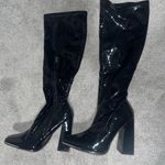 Dolls Kill  Black Knee High Boots Photo 0