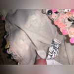 Free People  Intimately Free Big Night Sequin Crop Top Ribbon Tie Rose XS Photo 5