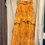 Disney  Orange Yellow Tiered Ruffled Sundress Princess Tiana 2xl Photo 0