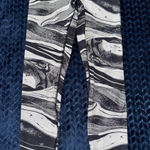 Lululemon Speed Wunder Tight Marbled Mix Speed Wunder White Black Size 8 Photo 0