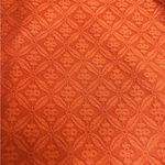 Urban Outfitters GUC Orange Cooperative V-Neck Ramona Dress |  Textured Halloween Photo 5