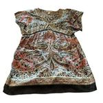 American Rag Multicolor Paisley Top Photo 0
