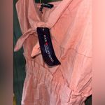 One Clothing  Pink Cotton Summer Romper Spaghetti Strap Casual Playsuit‎ E14 Photo 1