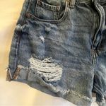 Aeropostale Aeropostle Mom Shorts Denim Womens Size 10 Distressed Cuffed Casual Summer Basic Photo 1