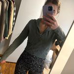 Athletic half zip Green Photo 2