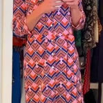 J. McLaughlin  Brynn Dress in Mini Diamond Line S Photo 0