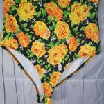 ZARA  halter style floral with open back bodysuit NWT Photo 2