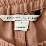 Diane Von Furstenberg  DVF Women’s 4 Dusty Rose Buff Sequin Tuxedo Kamaris Pants Photo 7