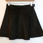 American Apparel Suede Leather Circle Skirt Photo 0