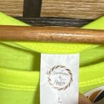 Sunshine & Rodeos Lime Green Sequin Shoulder‎ Top Size Large Photo 3