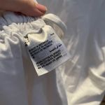 INC NWT  White Surplice Ruched Long Sleeve Tee size Medium Photo 6