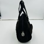 Vera Bradley Solid Brown Quilted Bowler Bag Purse 9" x 10" Photo 7