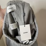 Joah Brown NWT  Fitted Sweat Shorts Washed Gray French Terry XS/ Small Photo 3