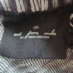 Urban Outfitters Out From Under Black Striped Dolman Sleeve Sweater Size Small Fuzzy Sweater Photo 5