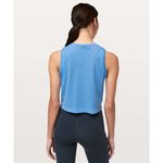 Lululemon Breeze By Muscle Crop Tank in Brisk Blue Sz 10 / 12 Photo 7