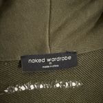 Naked Wardrobe  Olive Green sweatshirt dress medium Photo 1