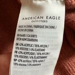 American Eagle Mauve Cropped Cardigan Cozy Sweater Womens XL Preppy Lightweight Photo 5