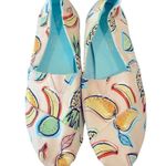 Toms NWOT Tropical Print Sandals Slip On Shoes Colorful 9.5 Photo 1
