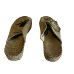 La Plume Jen Sandals Sze 38 (7.5) Italian Leather Neutral Comfort Tan Photo 2