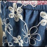 ICE embroidered shift dress Blue Size 2 Photo 4