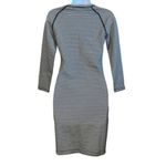 Philosophy Body Con Black/White Striped L/S Dress NWT $78 Size XS Photo 3
