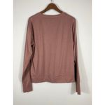 Lukka Lux Long Sleeve Crewneck Top – Mauve Pink Size L Photo 1
