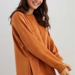 Aerie Oversized Coziest Desert Fuzzy Tunic Sweatshirt Photo 0