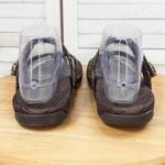 Vionic  Orthaheel Rest Snakeskin Thong Sandals Cocoa Brown Bronze Shimmer 8 Photo 6